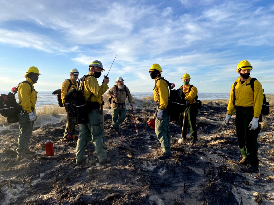 Siuslaw Oregon Dunes Prescribed Burn 2022 photo