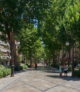 downtown Granada, Spain photo