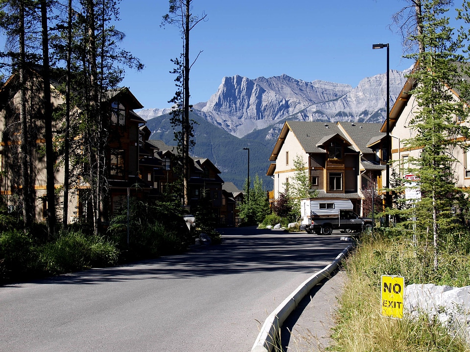 Canmore Town in Canada