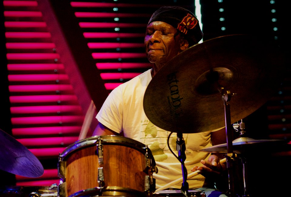 Vicente-Dikeman-Parker-Drake BIM Amsterdam 14 juli 2022 - Hamid Drake photo