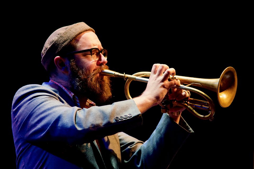 Kirk Knuffke Trio, 2 juni 2016 BIM Amsterdam - Kirk Knuffke