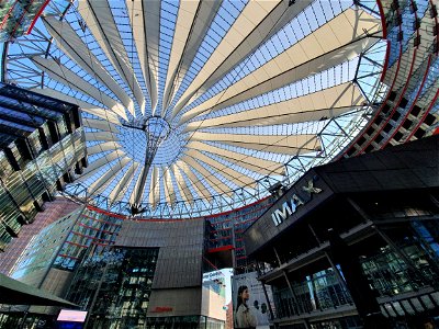 Berlin, Sony Center am Potsdamer Platz photo