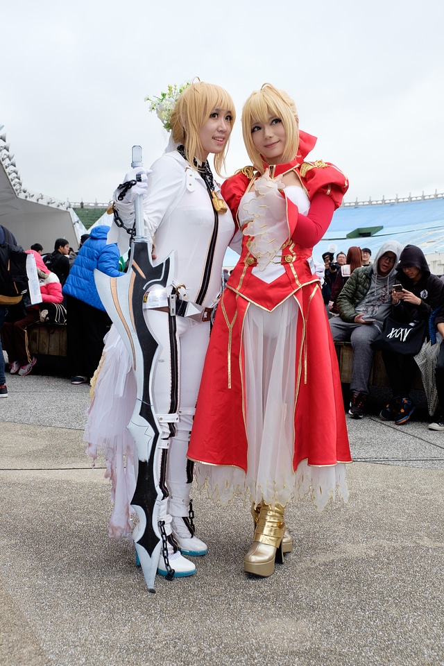 Japan anime cosplay woman