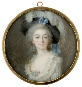 Cornelius Höyer (1741−1804): The Dancer Giovanna Bassi / Tanssijatar Giovanna Bassi / Dansösen Giovanna Bassi