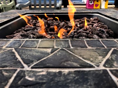 2021/365/231 Backyard Flames