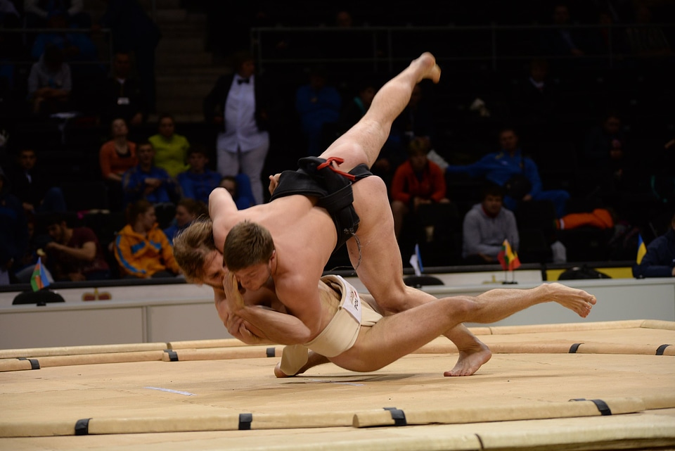 Amateur sumo wrestler