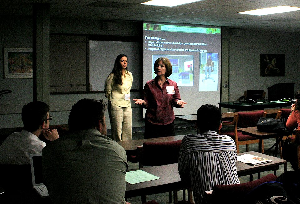 Second Life Virtual Team Presentation