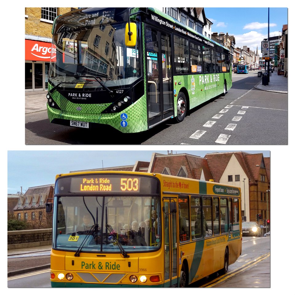 After 15 year Maidstone gets new Park & Ride Buses