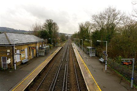 Halling Station Medway Valley Line photo