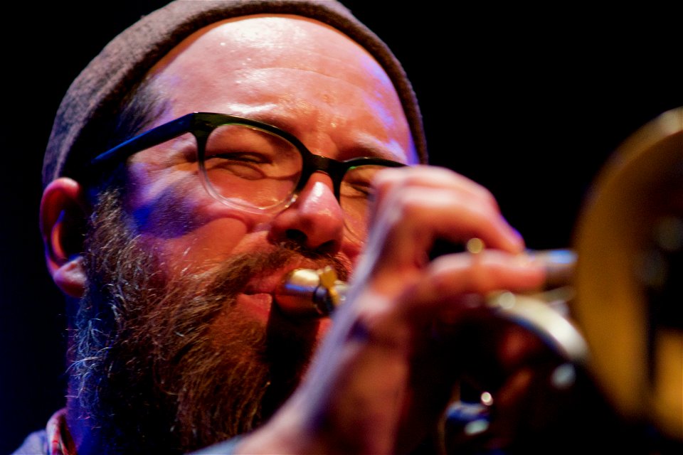 Kirk Knuffke Trio, 2 juni 2016 BIM Amsterdam - Kirk Knuffke