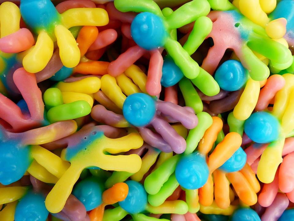 Treat hand made sweets color