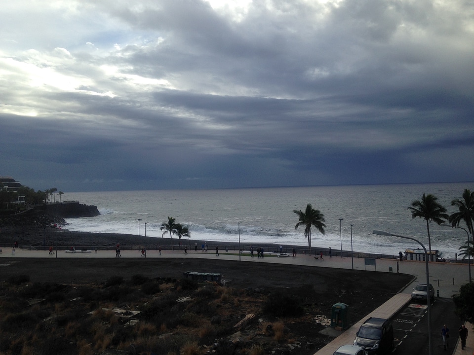 upcoming storm La Palma Canarias