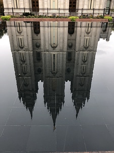 Reflection of Temple
