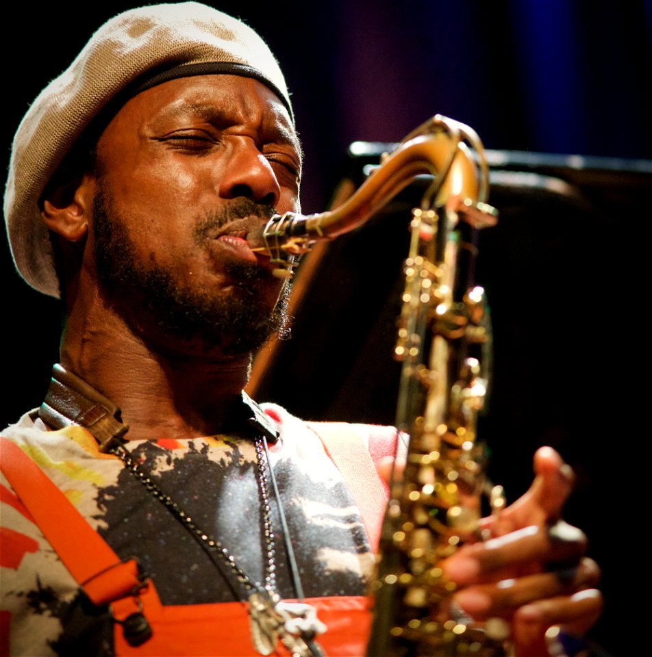 Louis Moholo-Moholo '5 Blokes', BIM Amsterdam 5 september 2019 - Shabaka Hutchings