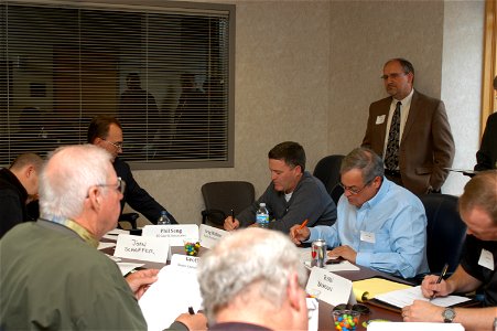 Participants leave comments about the session