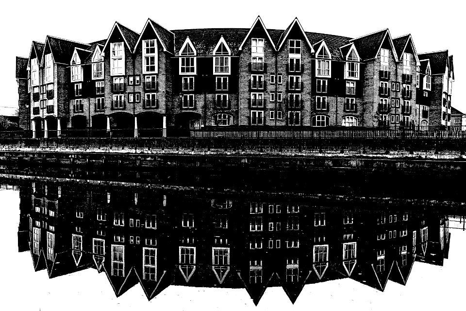 Reflections High contrast