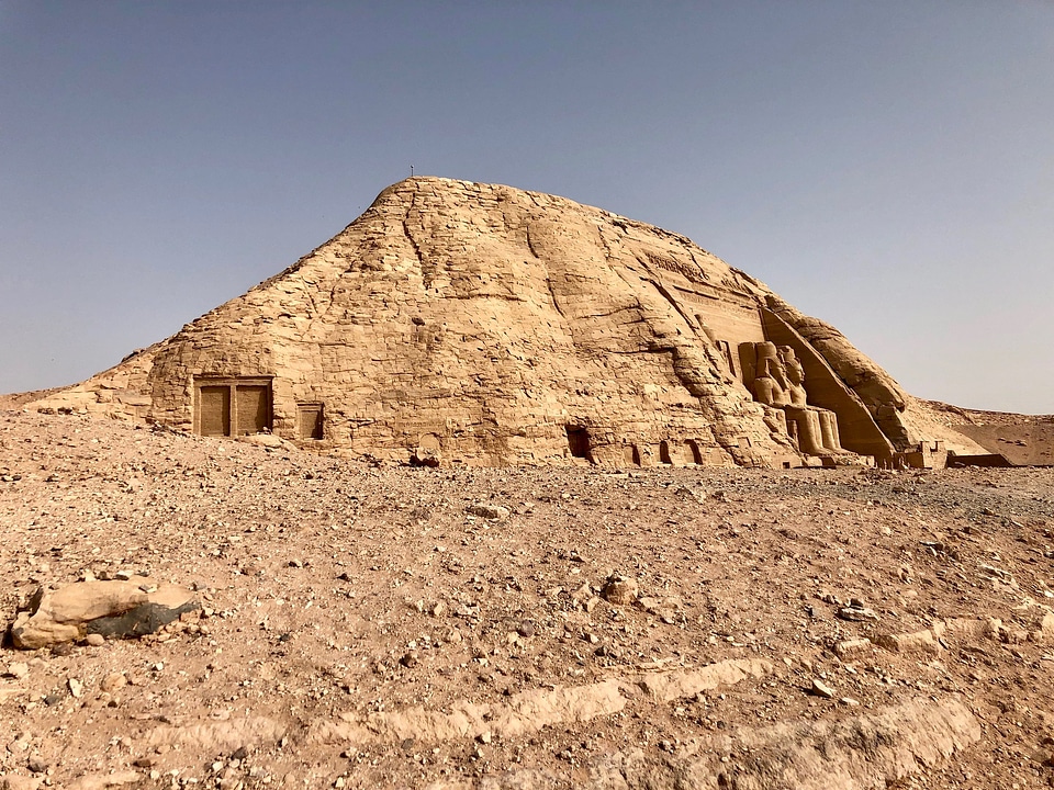 The Great Temple at Abu Simbel, Egypt