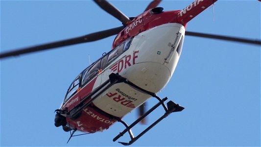 Airbus Helicopters H145 (BK117 D-3  with 5 blades) D-HXFC DRF Luftrettung (2925 ft.)