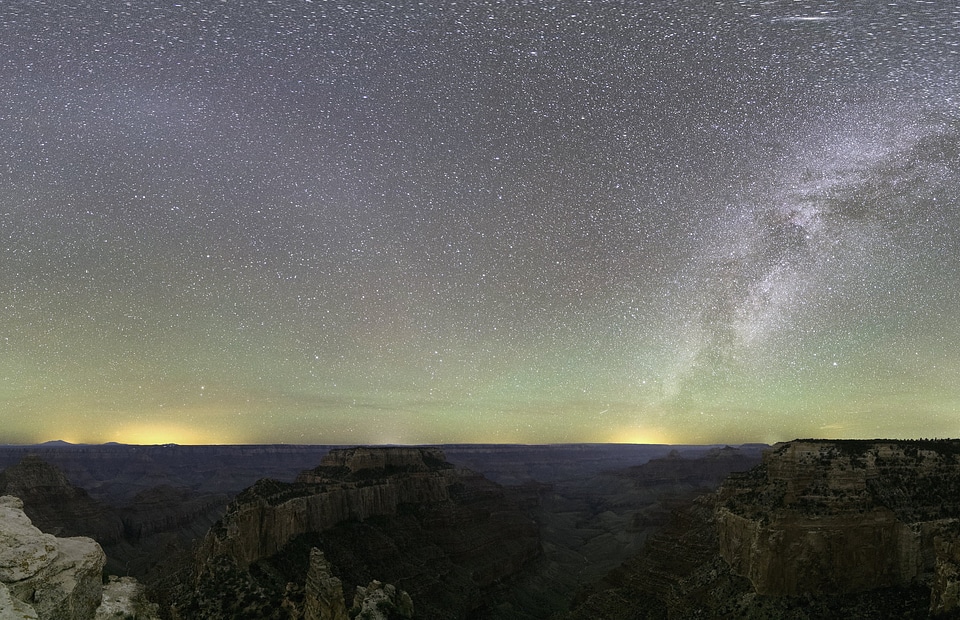 Milky Way Over Grand Canyon National Park