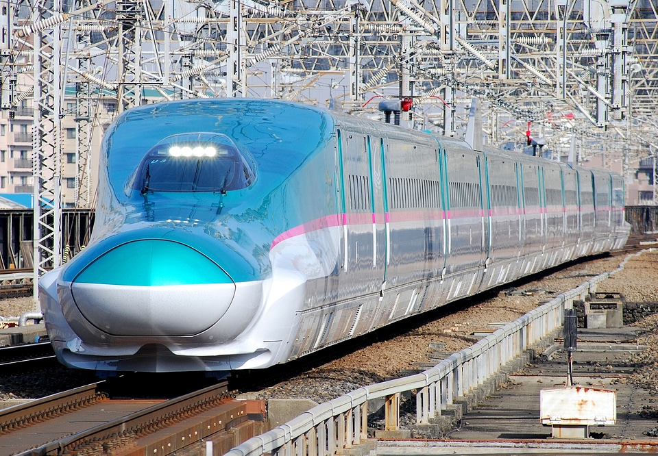 JR approaching Omiya Station