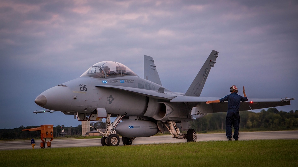An F/A-18D Hornet Fighter