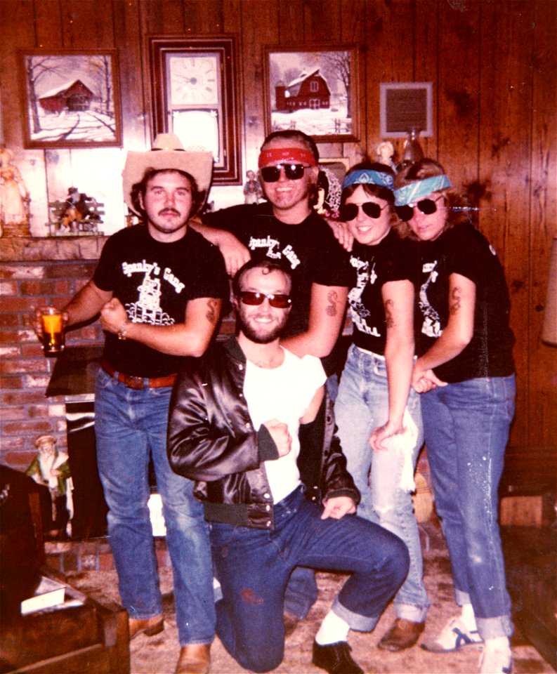8 x 10 - Dressing Up for the Dock 1981