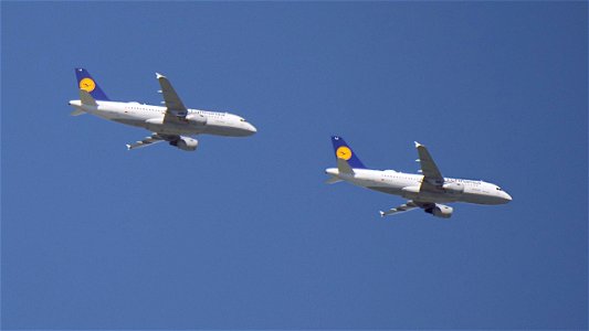 Airbus A319-114-D-AILA Lufthansa from Palma de Mallorca (8500 ft.)