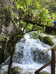 Croatia. Plitvice Lakes National Park. Waterfalls Sostavtsy photo