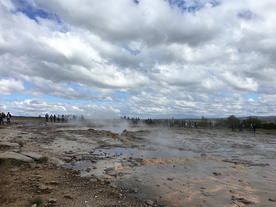Geyser Park in Iceland