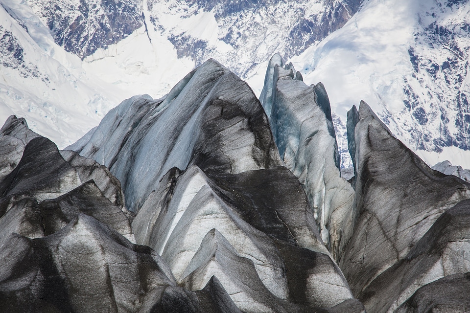 Kennicott Glacier Crevasses