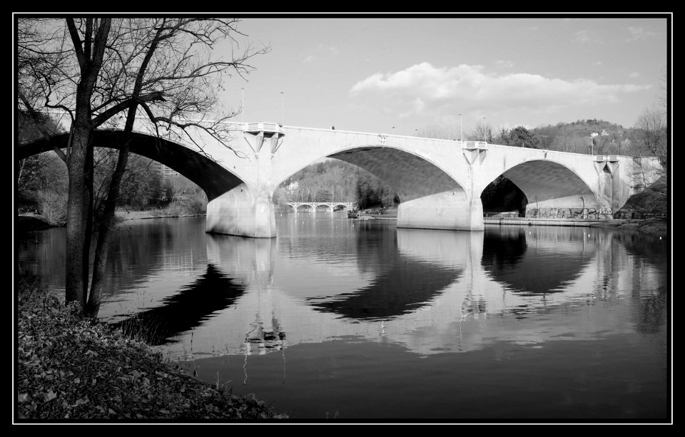 Near to the bridge