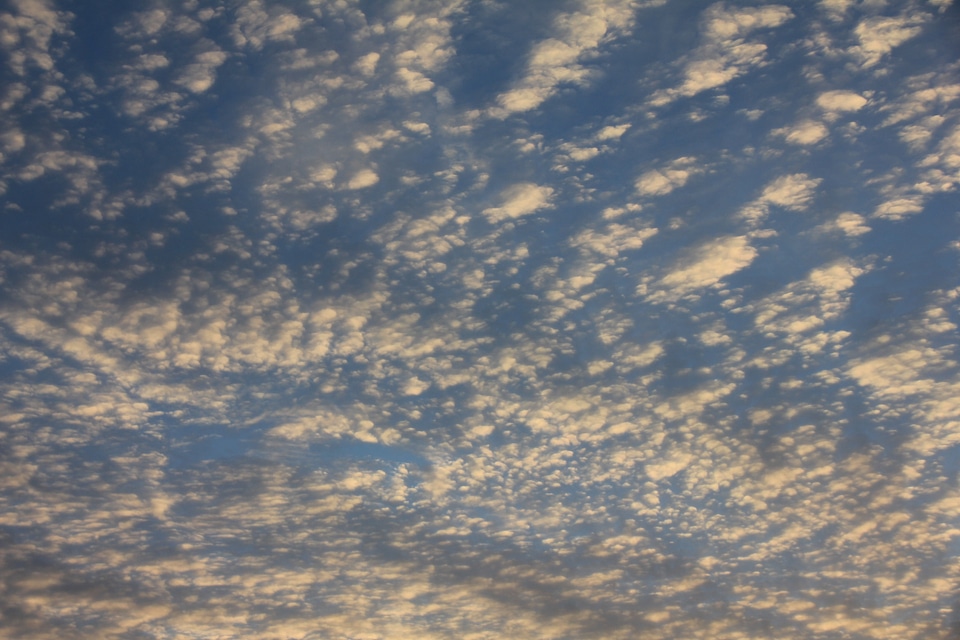 Sky clouds blue