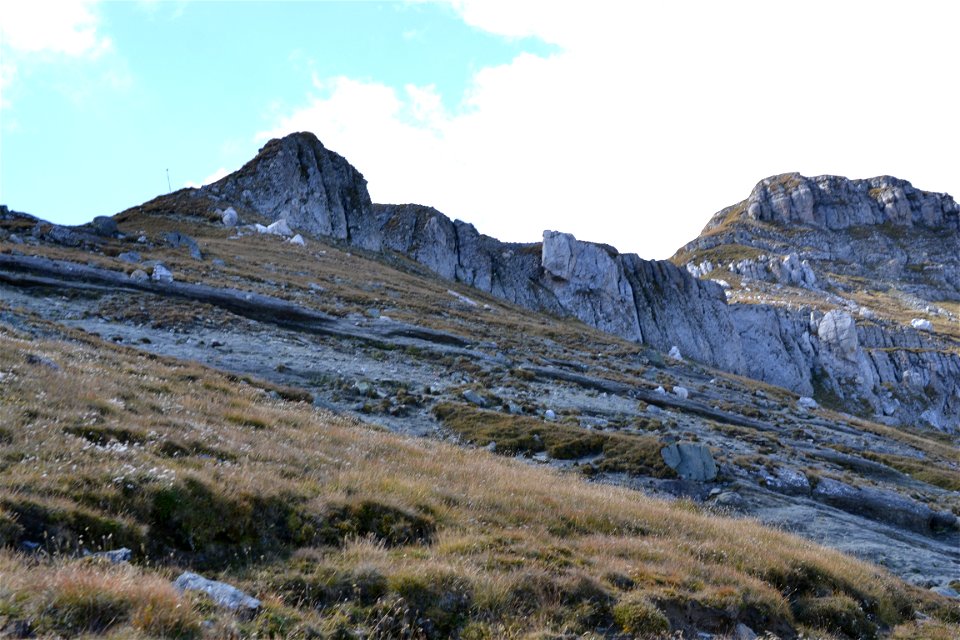 In the mountains