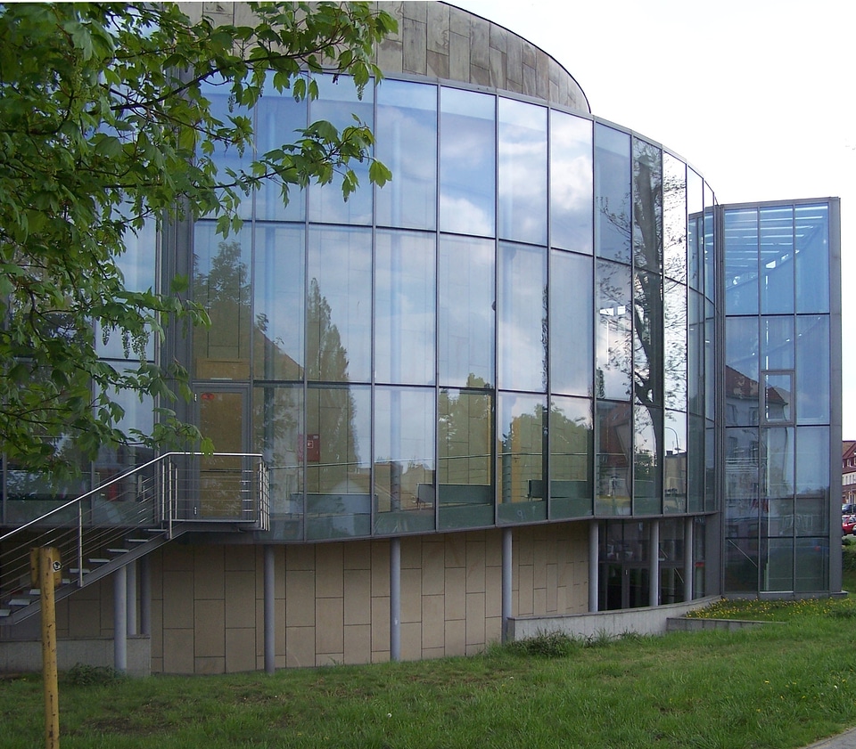 Philharmonic Building in ZIelona Gora, Poland