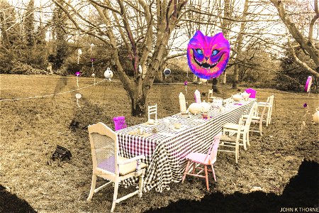 The Mad Hatters Tea Party.