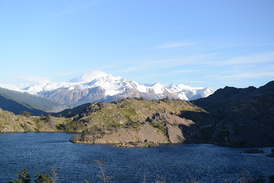 Lake Nordernskjold in Torres del Paine National Park in Patagonia