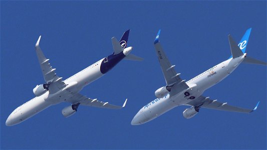 Two Airliners from the Iberian Peninsula: