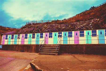 70s Beach Huts