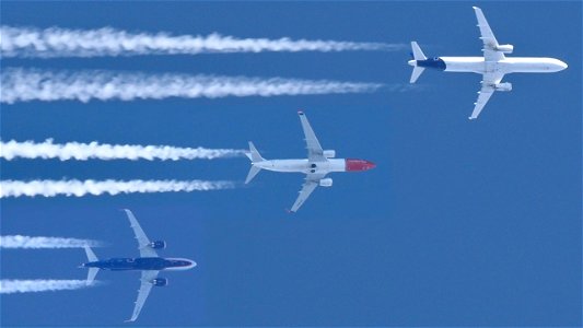 Drei Überflieger: