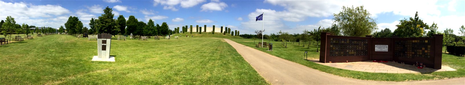 National Memorial Arboretum, Alrewas, Burton-On-Trent, UK