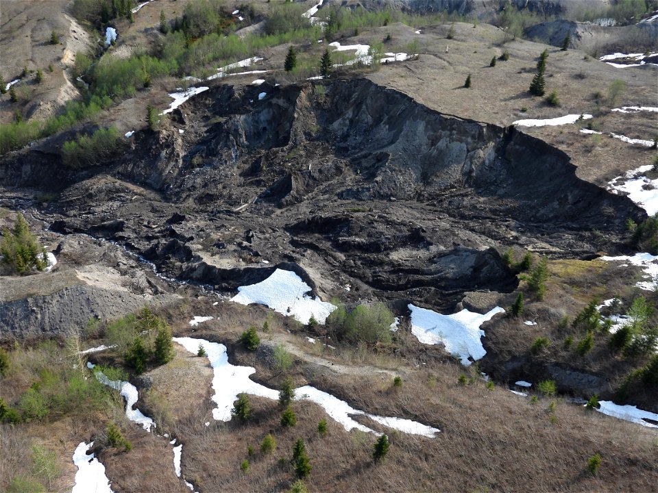 20230518_Aerial view of debris flow area_UGS_K Spicer_DSCN2136