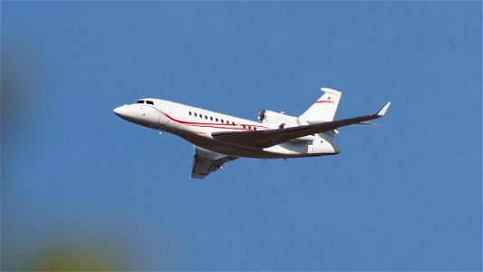 Dassault Falcon 7X D-ACFL Air Alsie from Lübeck (5300 ft.)