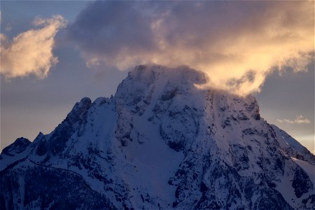 Mount Moran Sunset