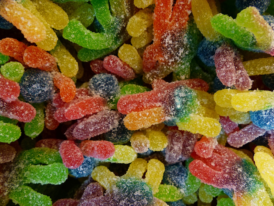 Treat hand made sweets color
