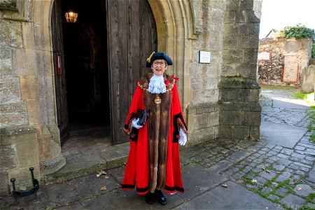 Her Worship The Mayor of Maidstone. Councillor Fay Gooch