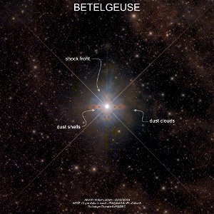 Betelgeuse in Infrared photo