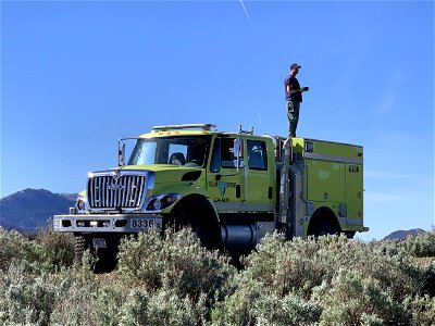 2021 BLM Fire Employee Photo Contest Category: Engines photo