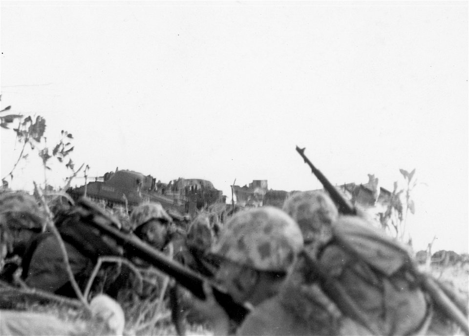 Beachhead. Saipan. June, 1944.