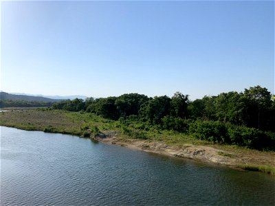 Tama River in Akishima-shi