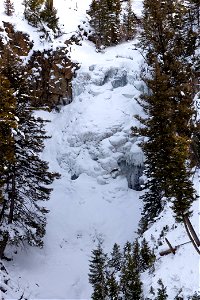 Frozen Undine Falls (1) photo